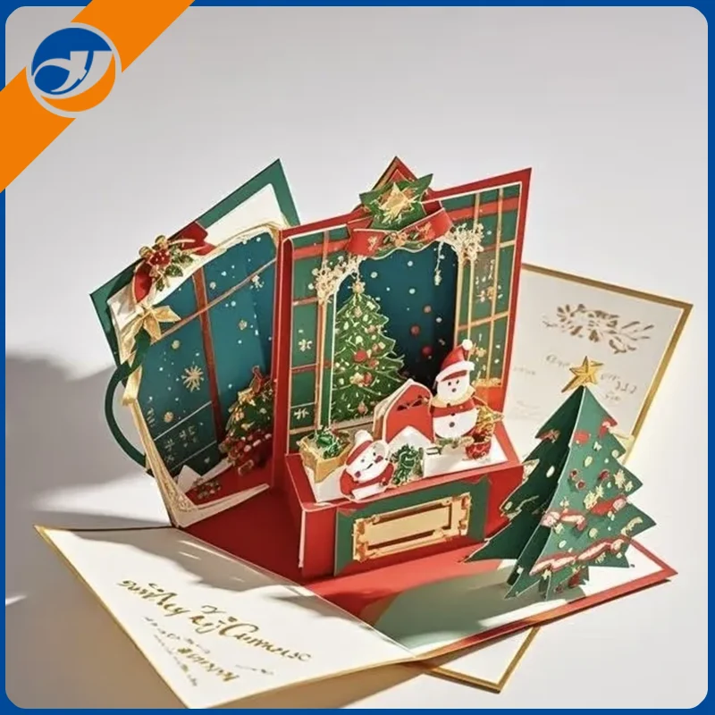 Christmas 3D Paper Card Christmas 3D Paper Card
